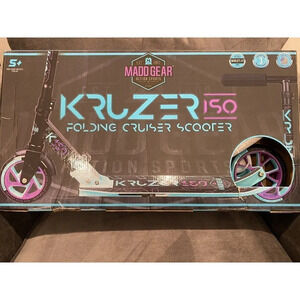 KRUZER 150 FOLDING CRUISER SCOOTER BRAND NEW - NEVER OPENED-  TEAL/BLACK